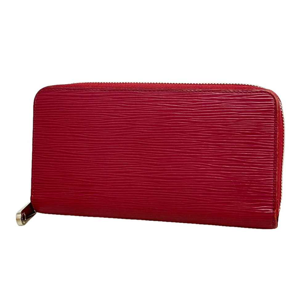 Louis Vuitton Epi Zippy Wallet M60305 Fuchsia Women's Long P3532466